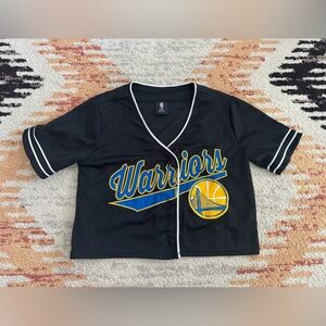 GSW WOMENS CROP JERSEY - XS